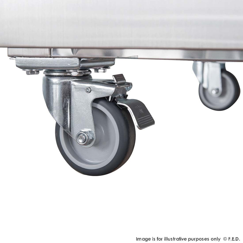 FED-X S/S Double Door Upright Freezer XURF1200SFV